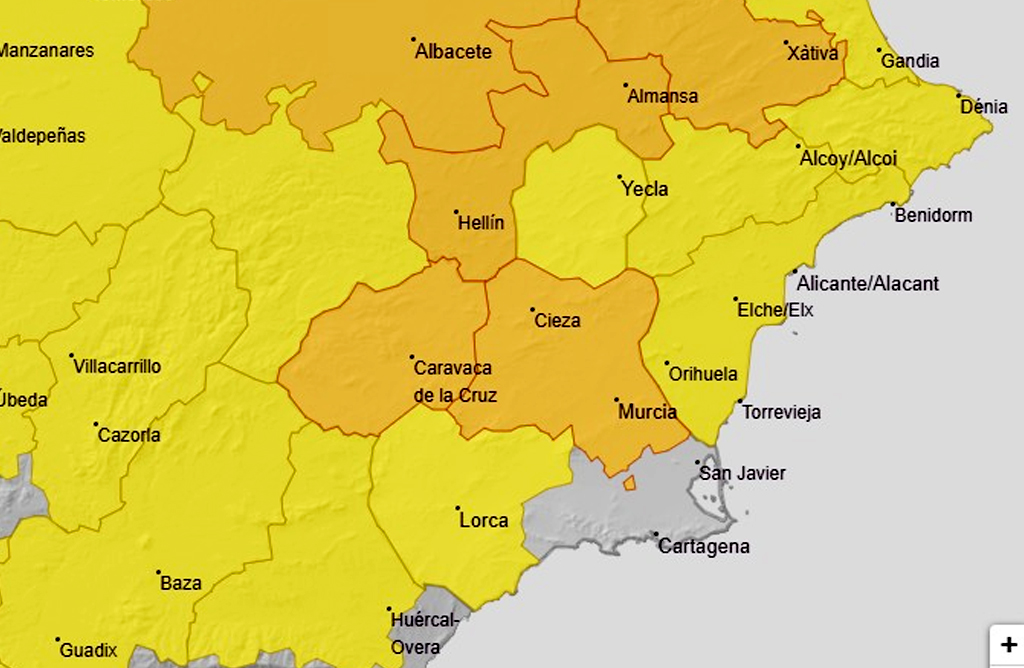 El fin de semana llega con alertas meteorolgicas por temperaturas muy elevadas